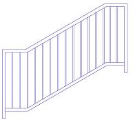 steel handrail for steps